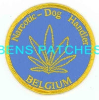 FOREIGN,BELGIUM,BELGIUM NARCOTIC DOG HANDLER K-9 1